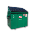 Conteneurs à déchets et recyclage à chargement avant