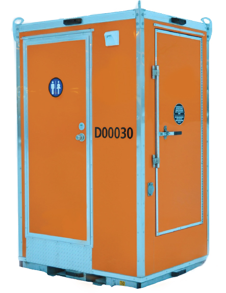 Toilettes mobiles, autonomes, modulaires, chimiques